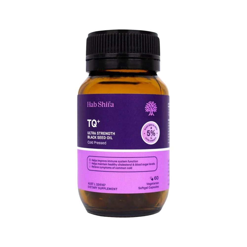 Hab Shifa - TQ+ Ultra Strength Black Seed Oil Cold Pressed Capsules