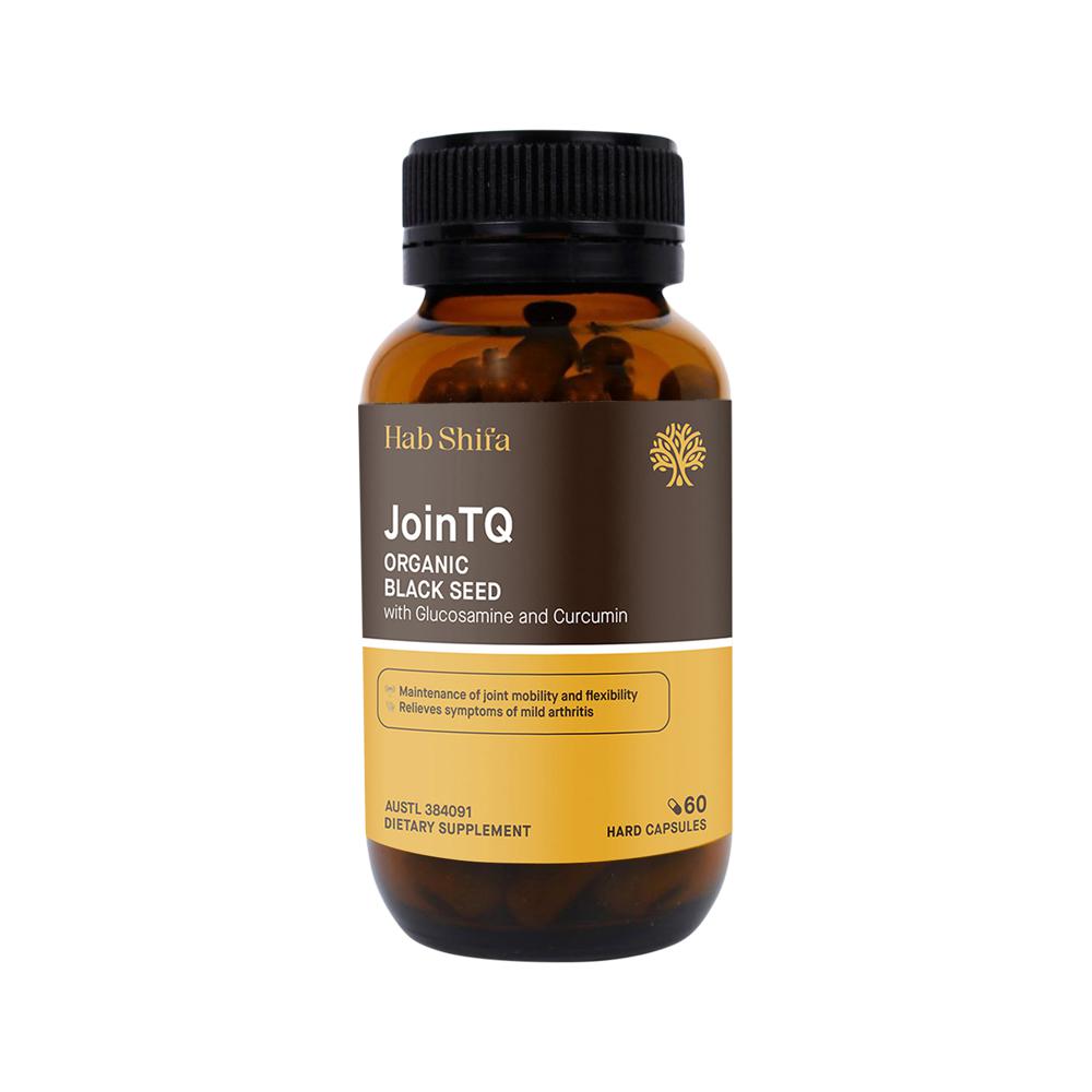 Hab Shifa - JoinTQ Organic Black Seed with Glucosamine & Curcumin Capsules