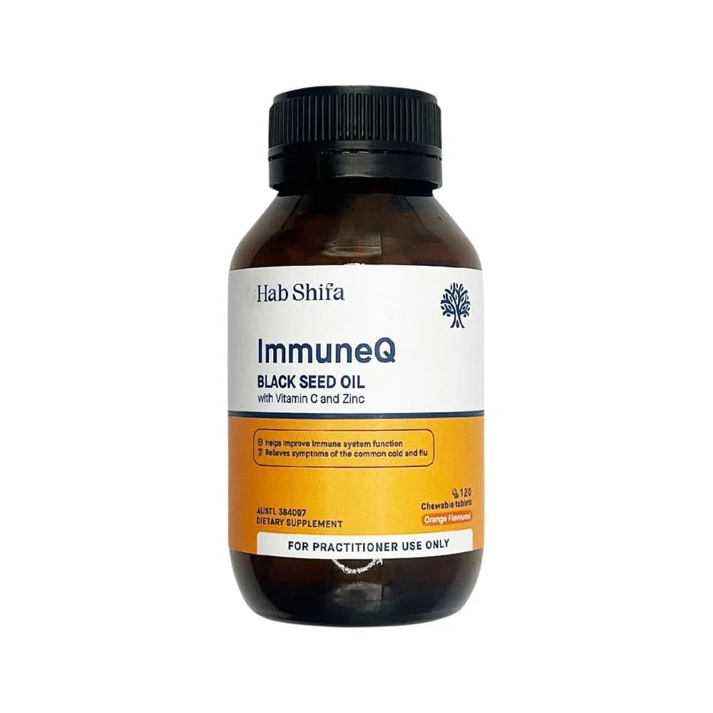 Hab Shifa Practitioner - ImmuneQ Black Seed Oil Chewable Tablets