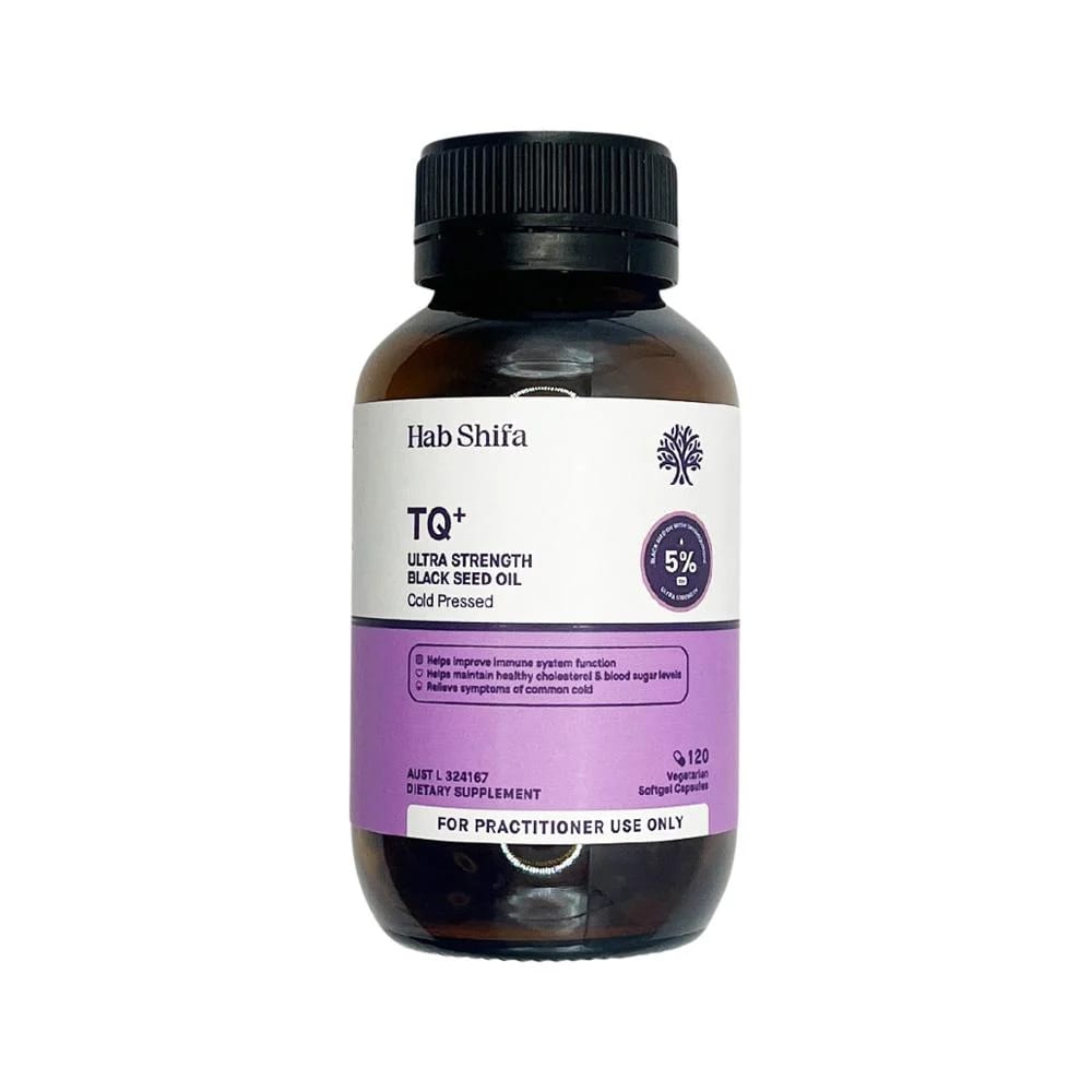 Hab Shifa Practitioner - TQ+ Ultra Strength Black Seed Oil Cold Pressed Capsules