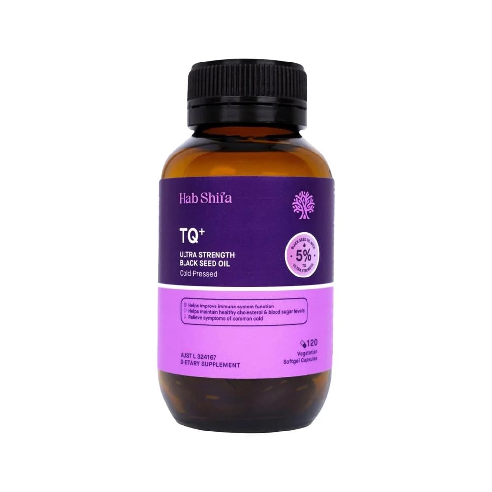 Hab Shifa - TQ+ Ultra Strength Black Seed Oil Cold Pressed Capsules