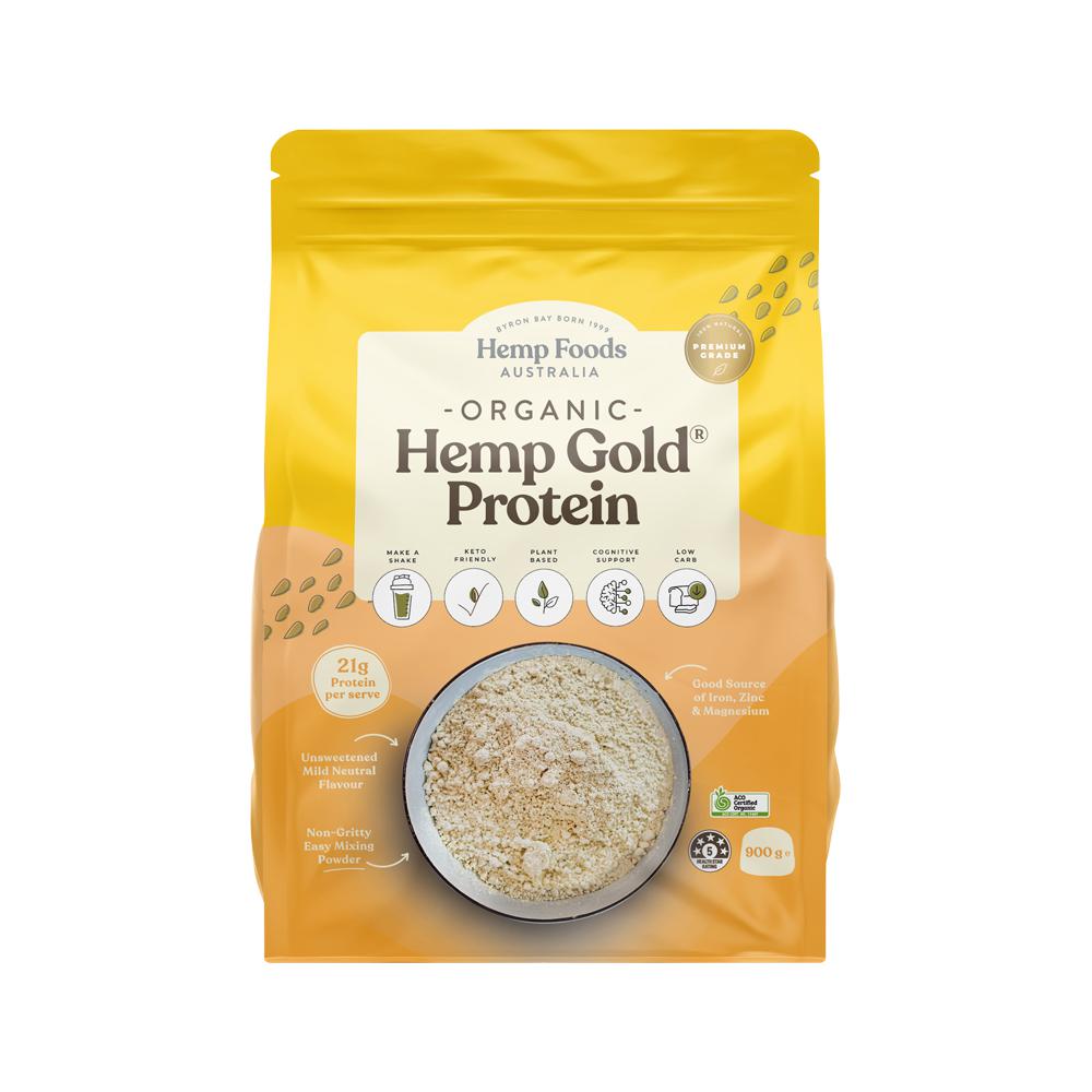 Hemp Foods Australia Organic Hemp Gold Protein Powder
