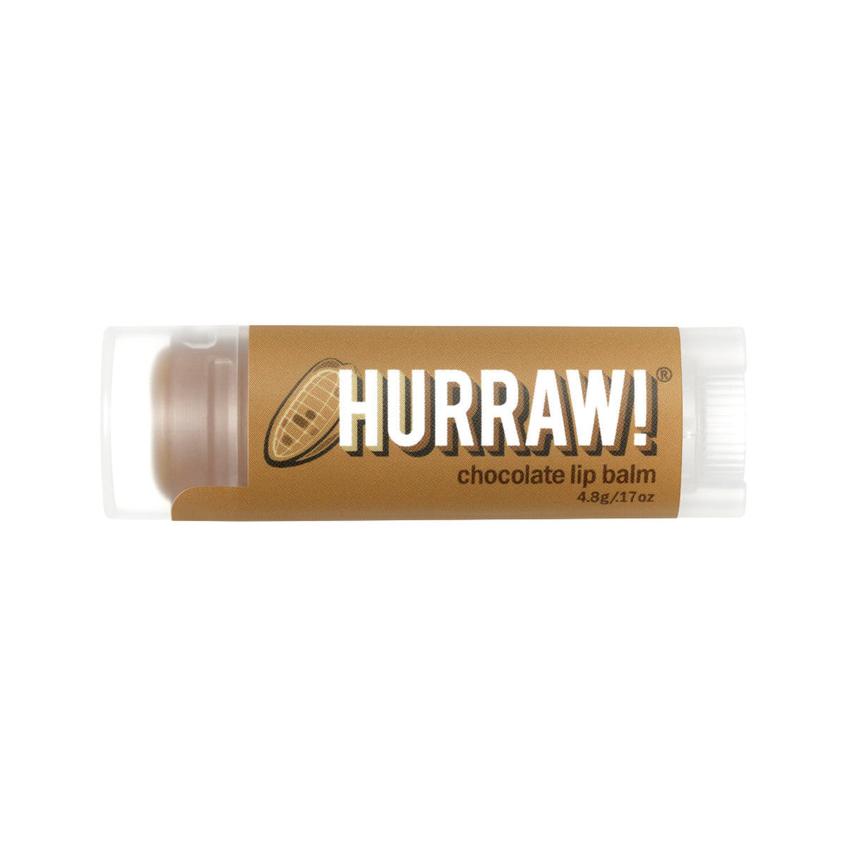 HURRAW! ORG LIP BALM CHOCOLATE 4.8G