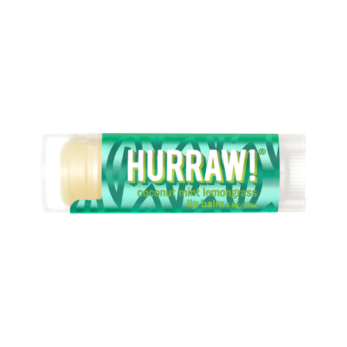 HURRAW! ORG LIP BALM COCONUT MINT LEMONGRASS 4.8G