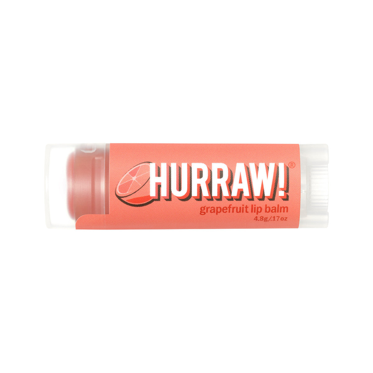 HURRAW! ORG LIP BALM GRAPEFRUIT 4.8G