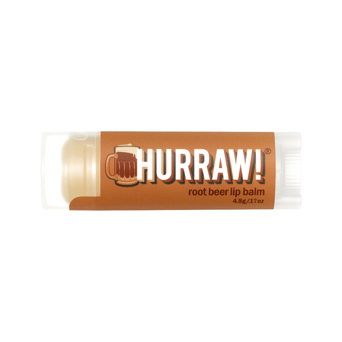 HURRAW! ORG LIP BALM ROOT BEER 4.8G