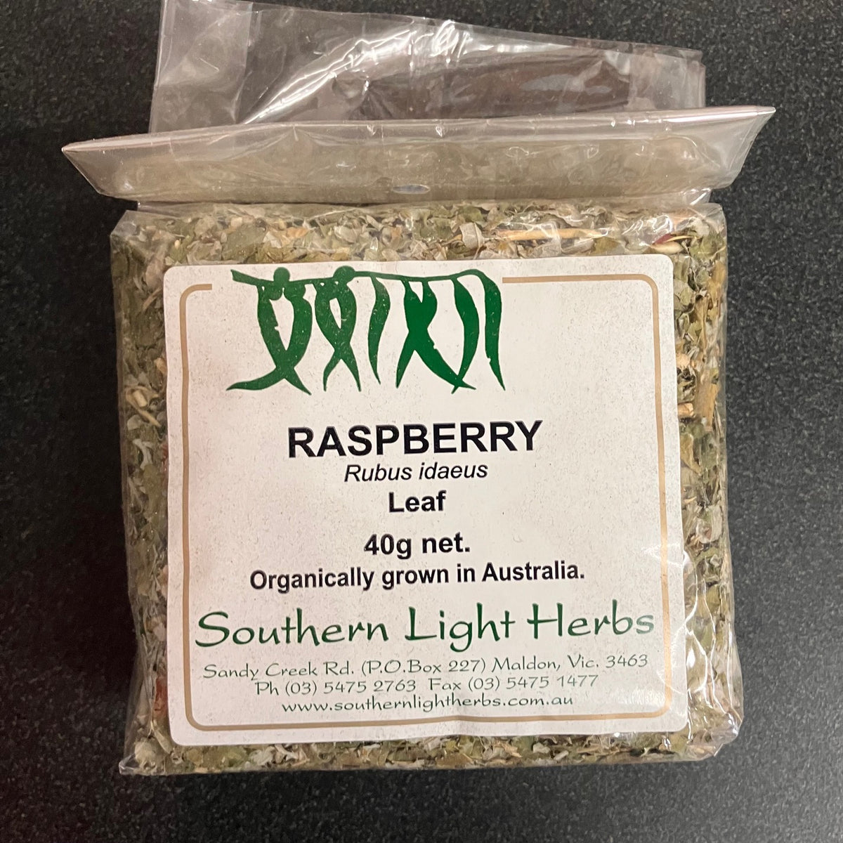 Southern Light Herbs Raspberry Leaf 40g
