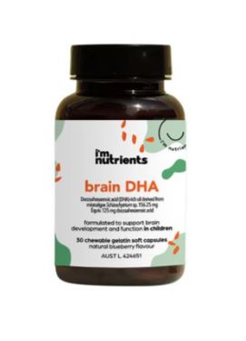 I'm Nutrients brain DHA 60's