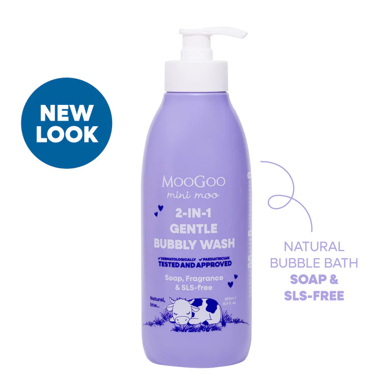 MooGoo 2-in-1 Bubbly Wash