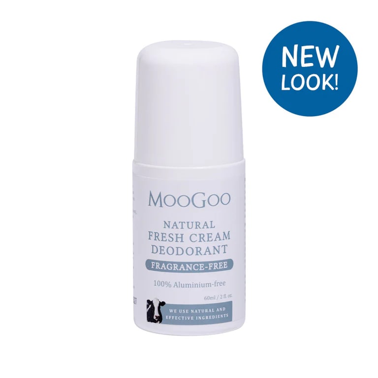 MooGoo - Fresh Cream Deodorant - Sensitive & Fragrance-Free 60ml