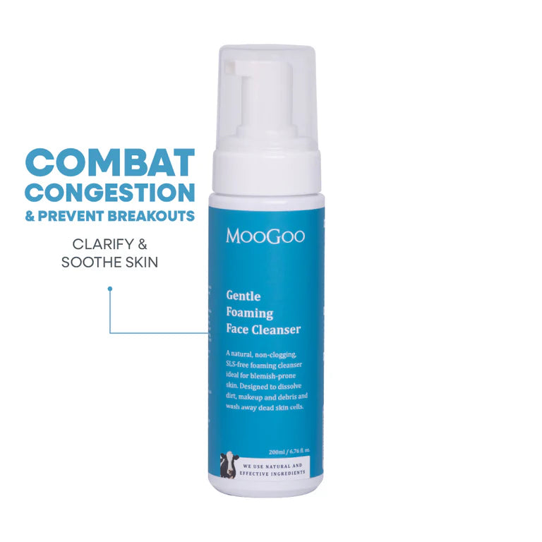 MooGoo Gentle Foaming Face Cleanser