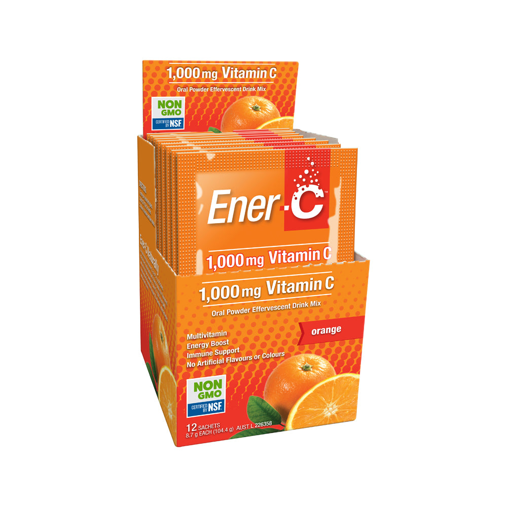 Martin & Pleasance - Ener-C 1000mg Vitamin C Drink Mix Orange Sachet