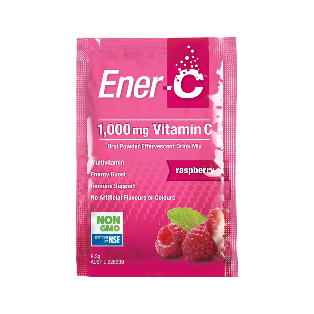 Martin & Pleasance - Ener-C 1000mg Vitamin C Drink Mix Raspberry Sachet