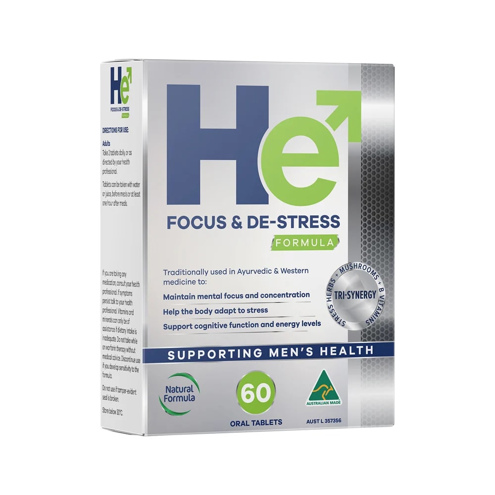 Martin & Pleasance - He Focus & De-Stress Formula