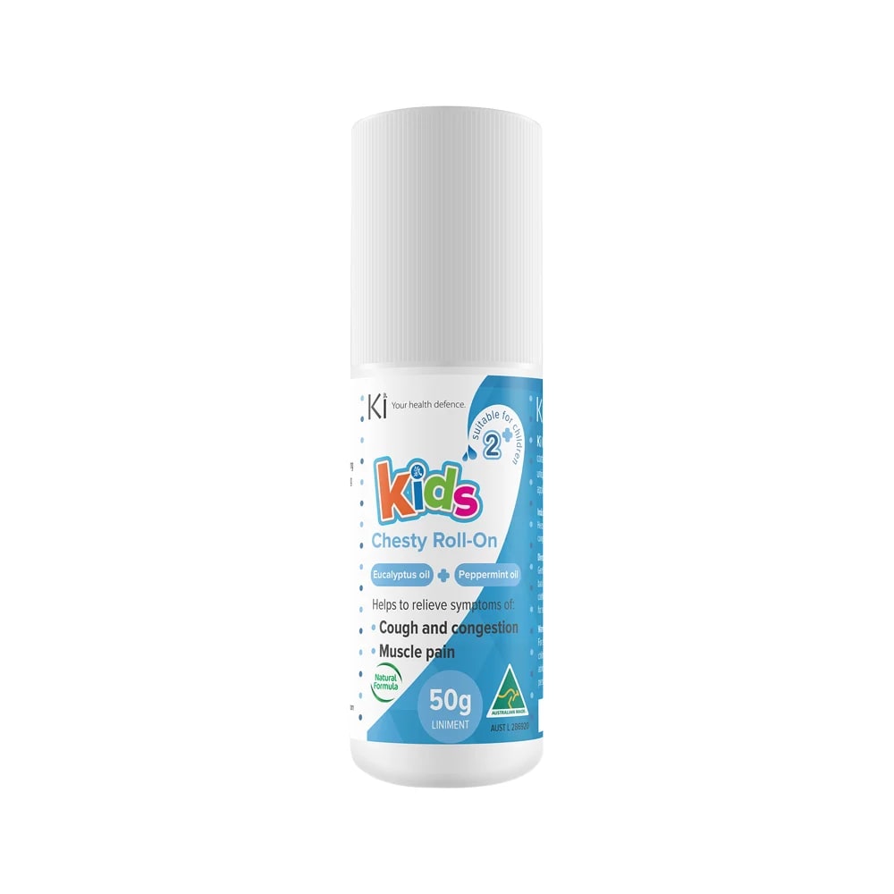 Martin & Pleasance - Ki Kids Chesty Roll-On (Eucalyptus + Peppermint Oil)