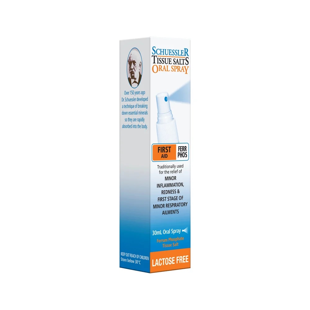 Schuessler Tissue Salts - Ferr Phos (First Aid) Spray