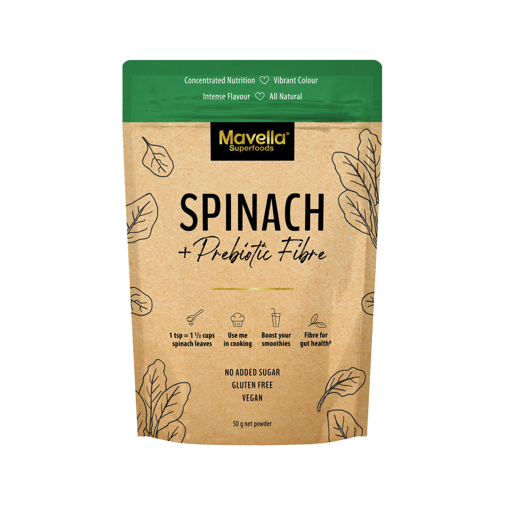 Mavella Superfoods Spinach + Prebiotic Fibre Powder