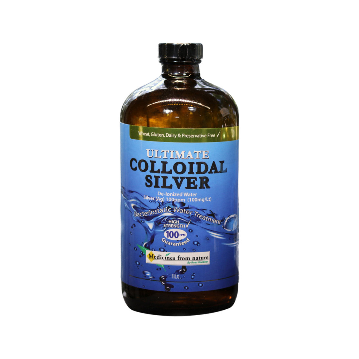 Medicines From Nature - Ultimate Colloidal Silver Practitioner Strength 100ppm