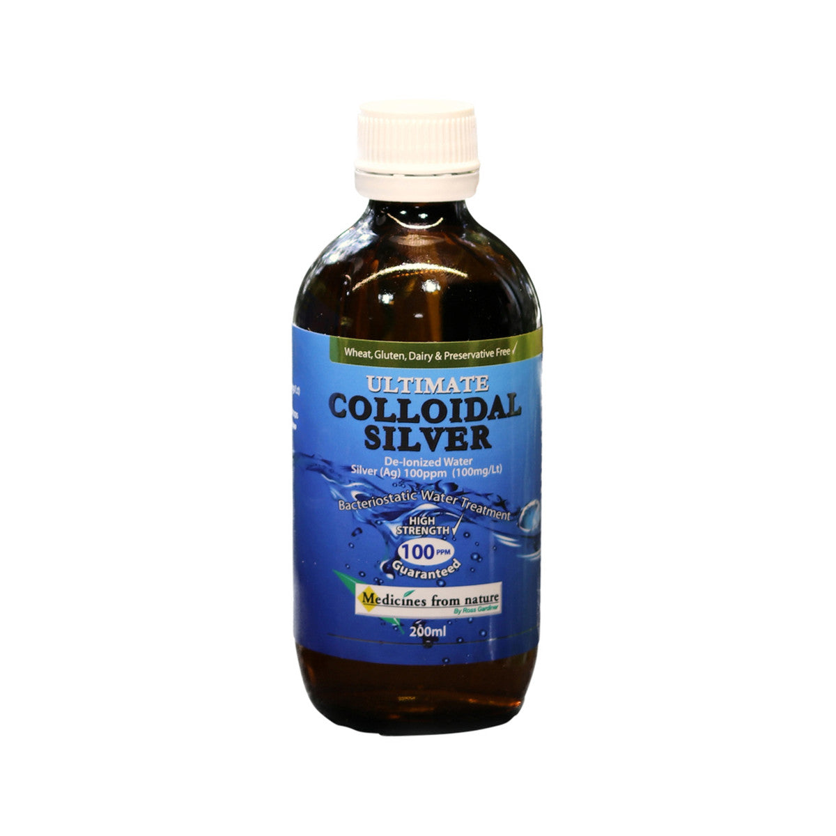 Medicines From Nature - Ultimate Colloidal Silver Practitioner Strength 100ppm