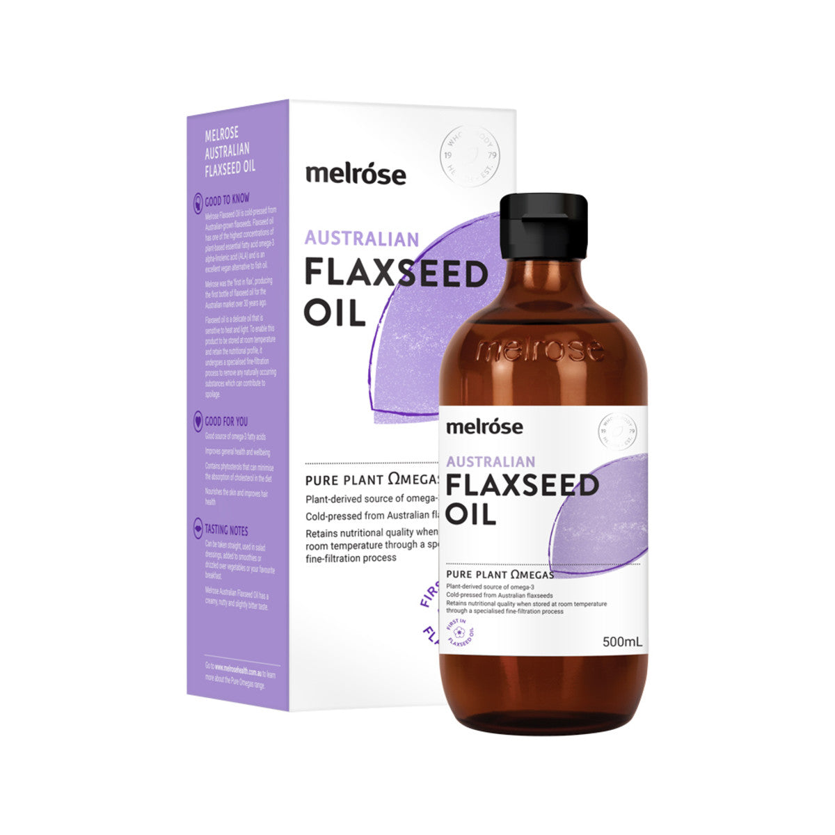 Melrose - Organic Flaxseed Oil