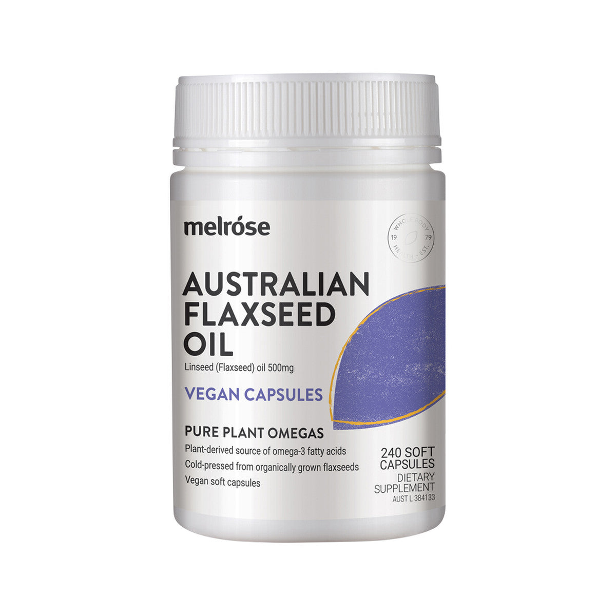 Melrose - Australian Flaxseed Oil Vegan Capsules