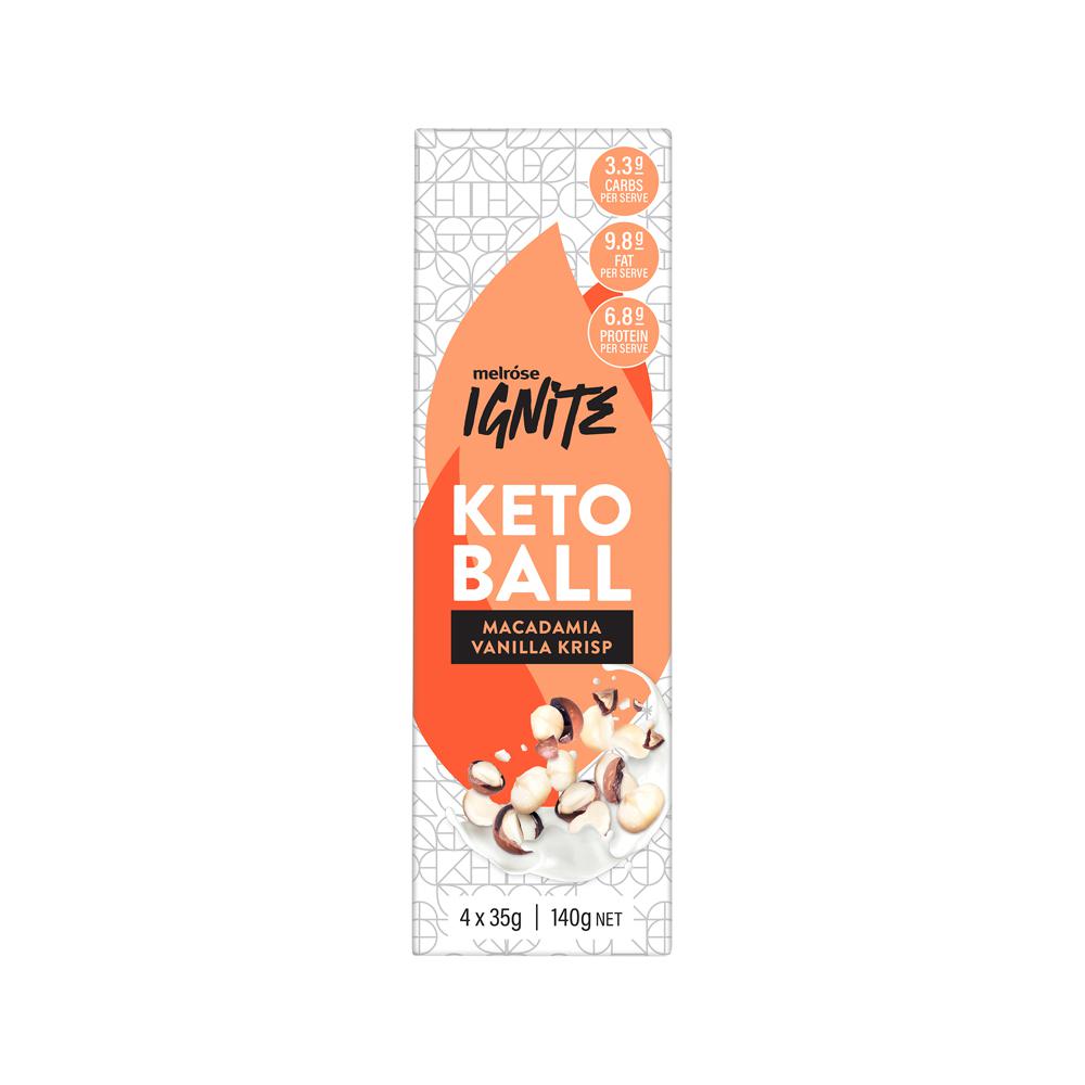 Melrose - Ignite Keto Ball Macadamia Vanilla Krisp
