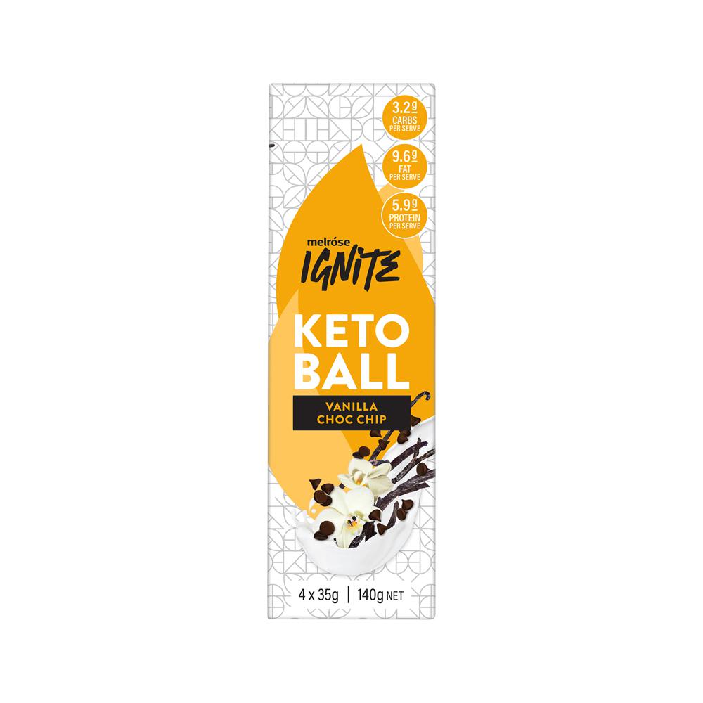 Melrose - Ignite Keto Ball Vanilla Choc Chip