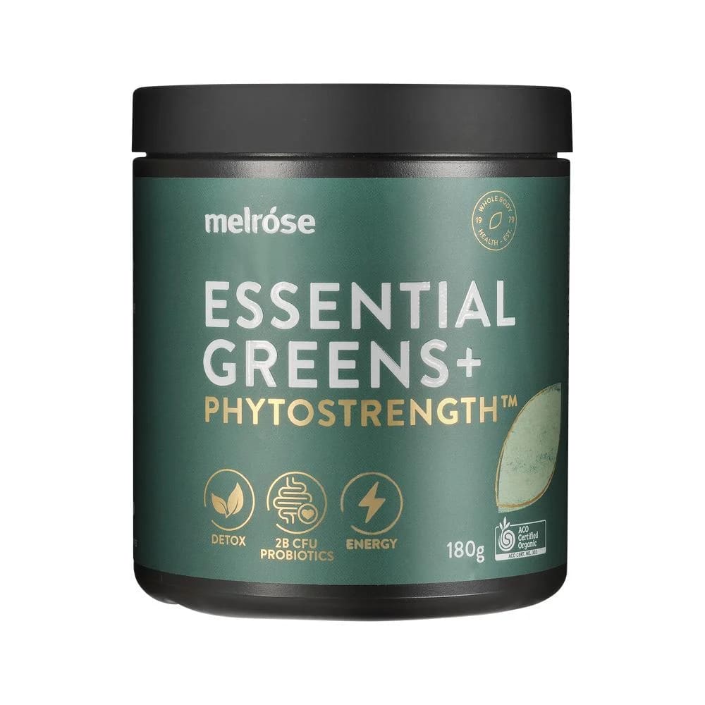 Melrose - Organic Essential Greens+ Phytostrength Powder