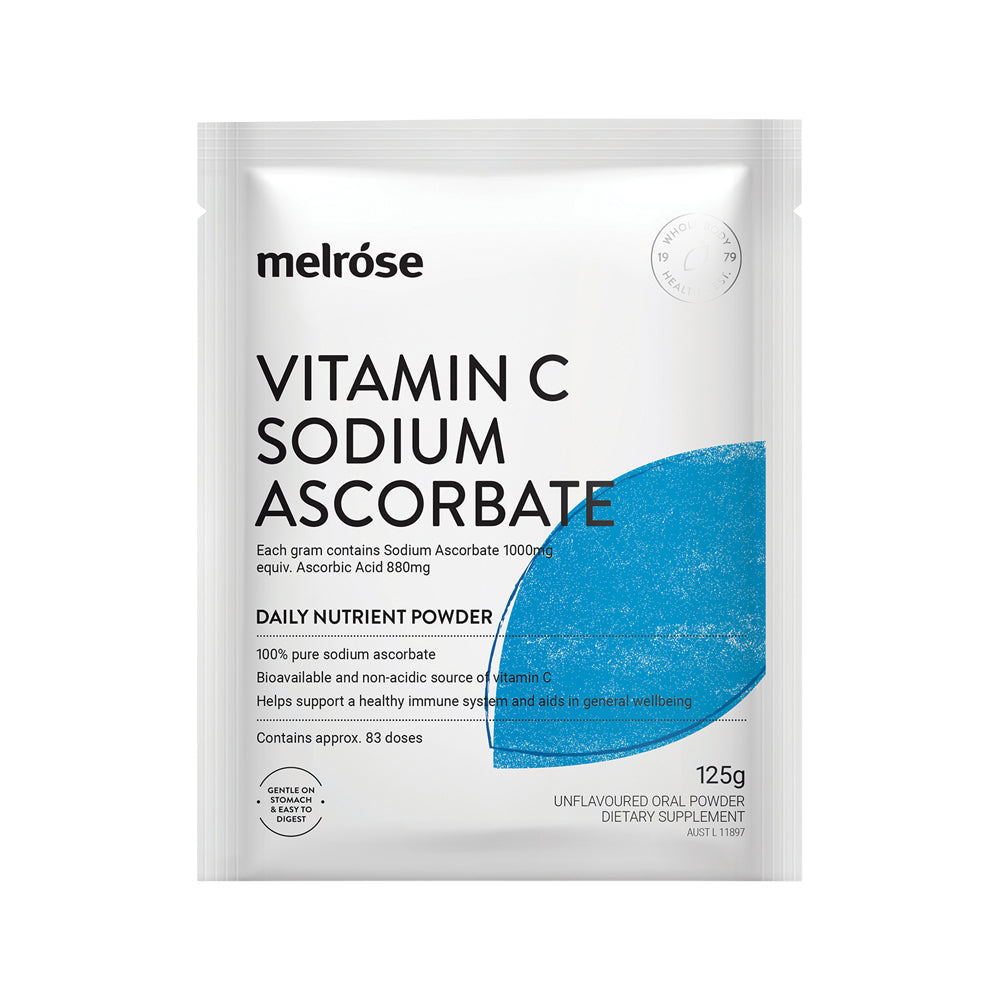 Melrose - Vitamin C Sodium Ascorbate 125g