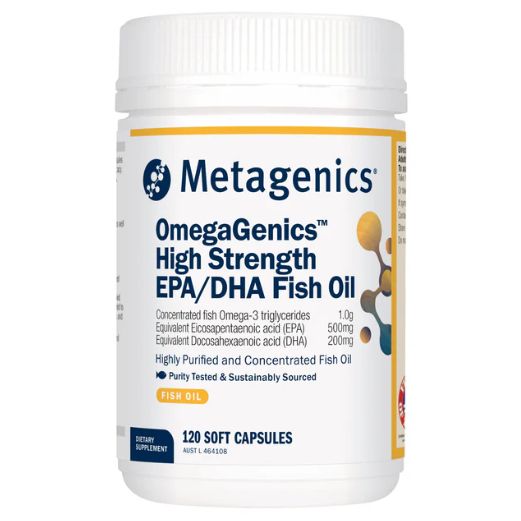 Metagenics - OmegaGenics High Strength EPA/DHA Fish Oil