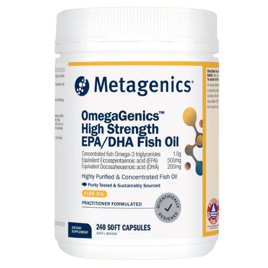 Metagenics - OmegaGenics High Strength EPA/DHA Fish Oil