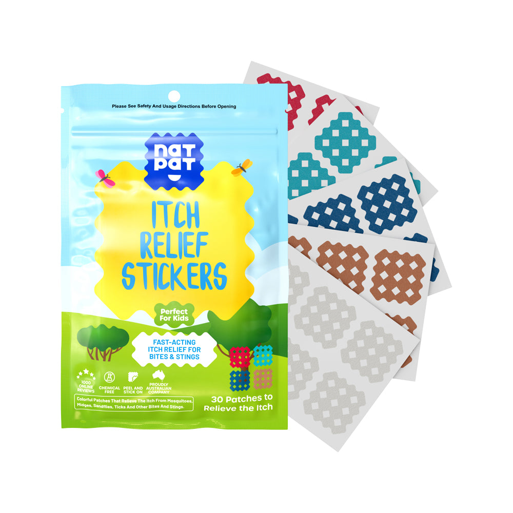 NATPAT - Organic Itch Relief Stickers x 30 Pack