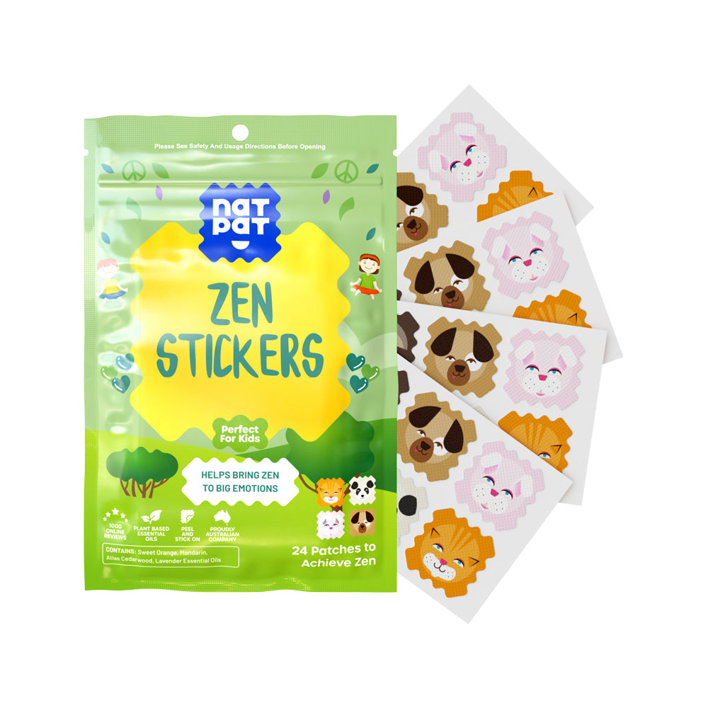 NATPAT - Organic Zen Stickers (Mood Calming) x 24 Pack
