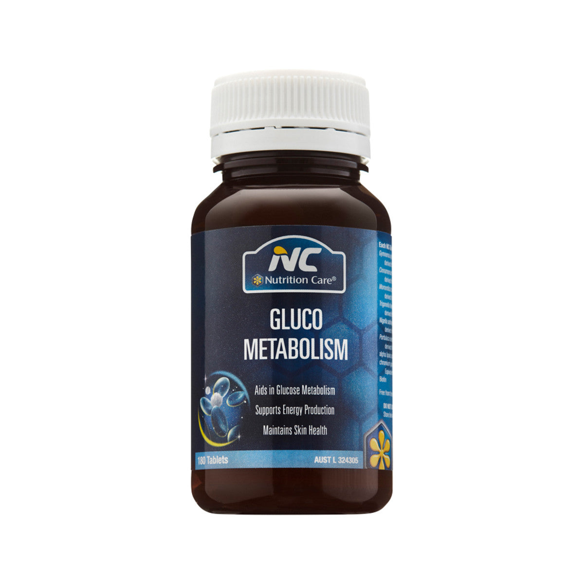 NC BY NUTRITION CARE GLUCO METABOLISM 180T