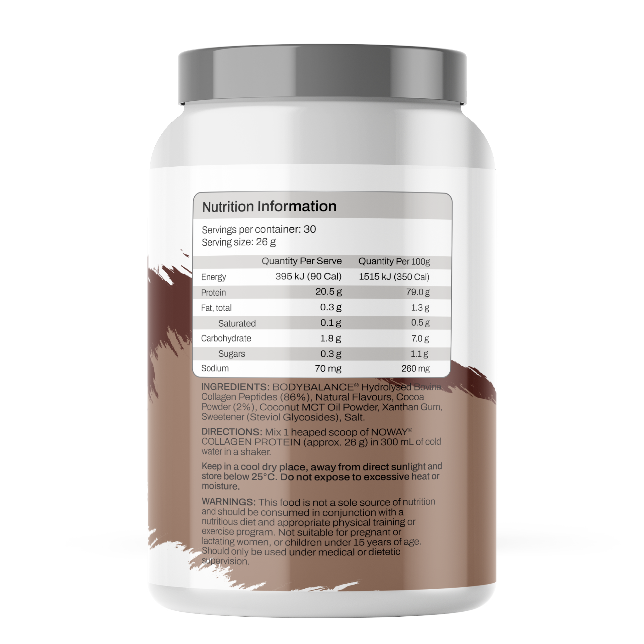 ATP Science - NOWAY Collagen Protein Chocolate