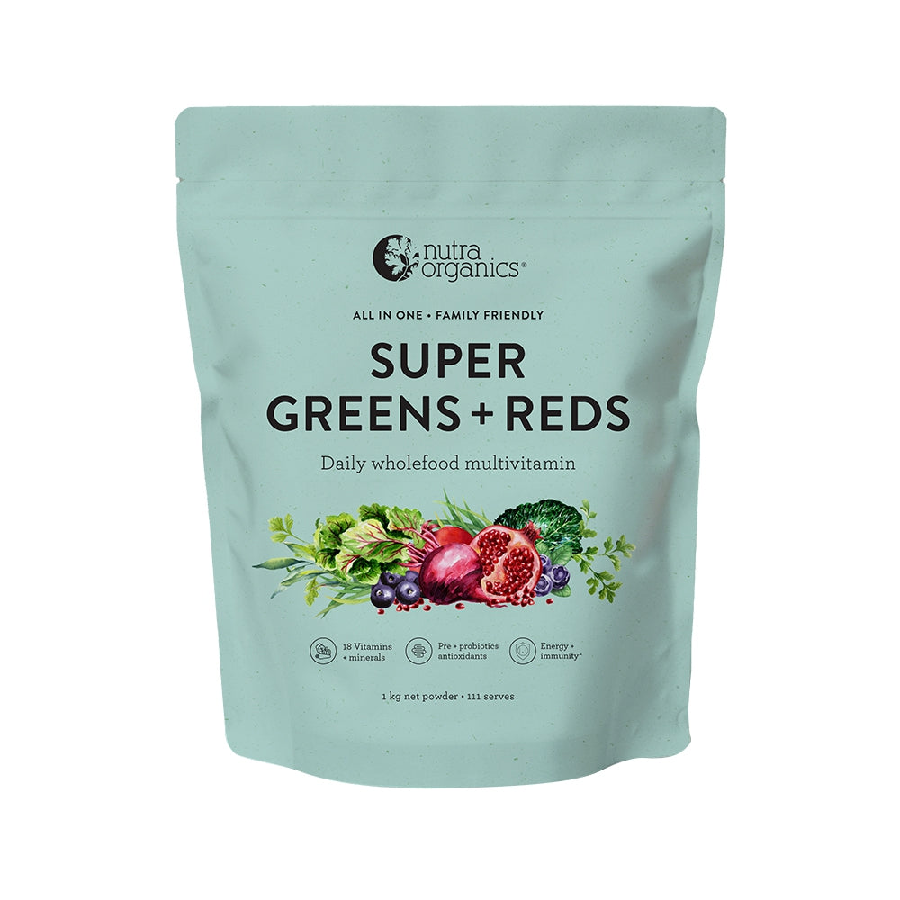 Nutra Organics - Super Greens + Reds