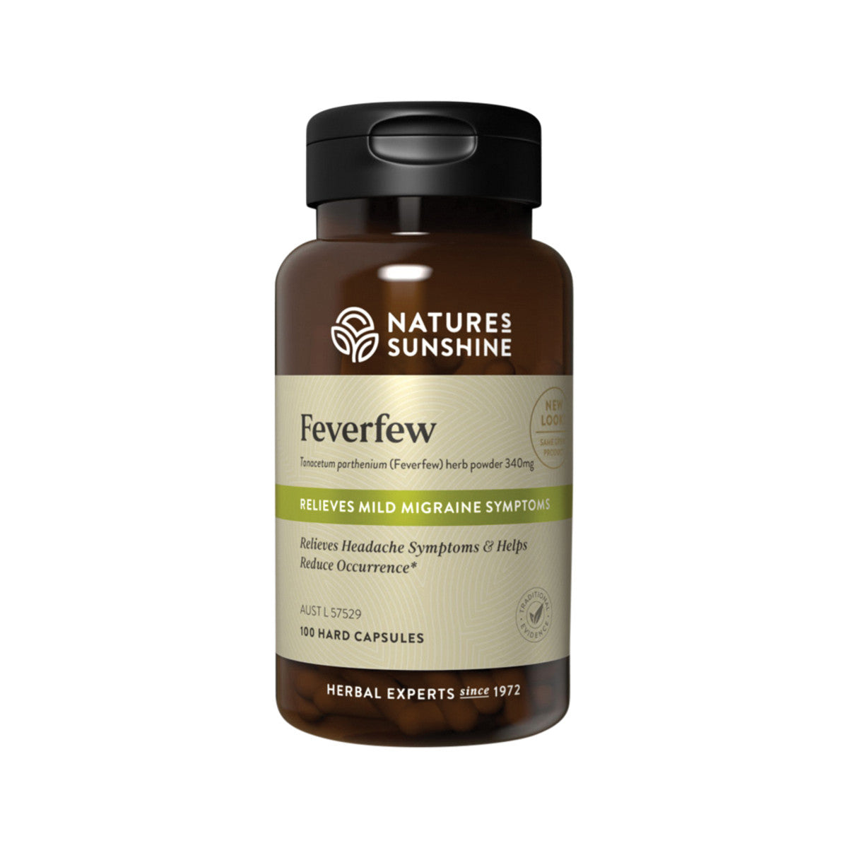 Nature's Sunshine - Feverfew 340mg
