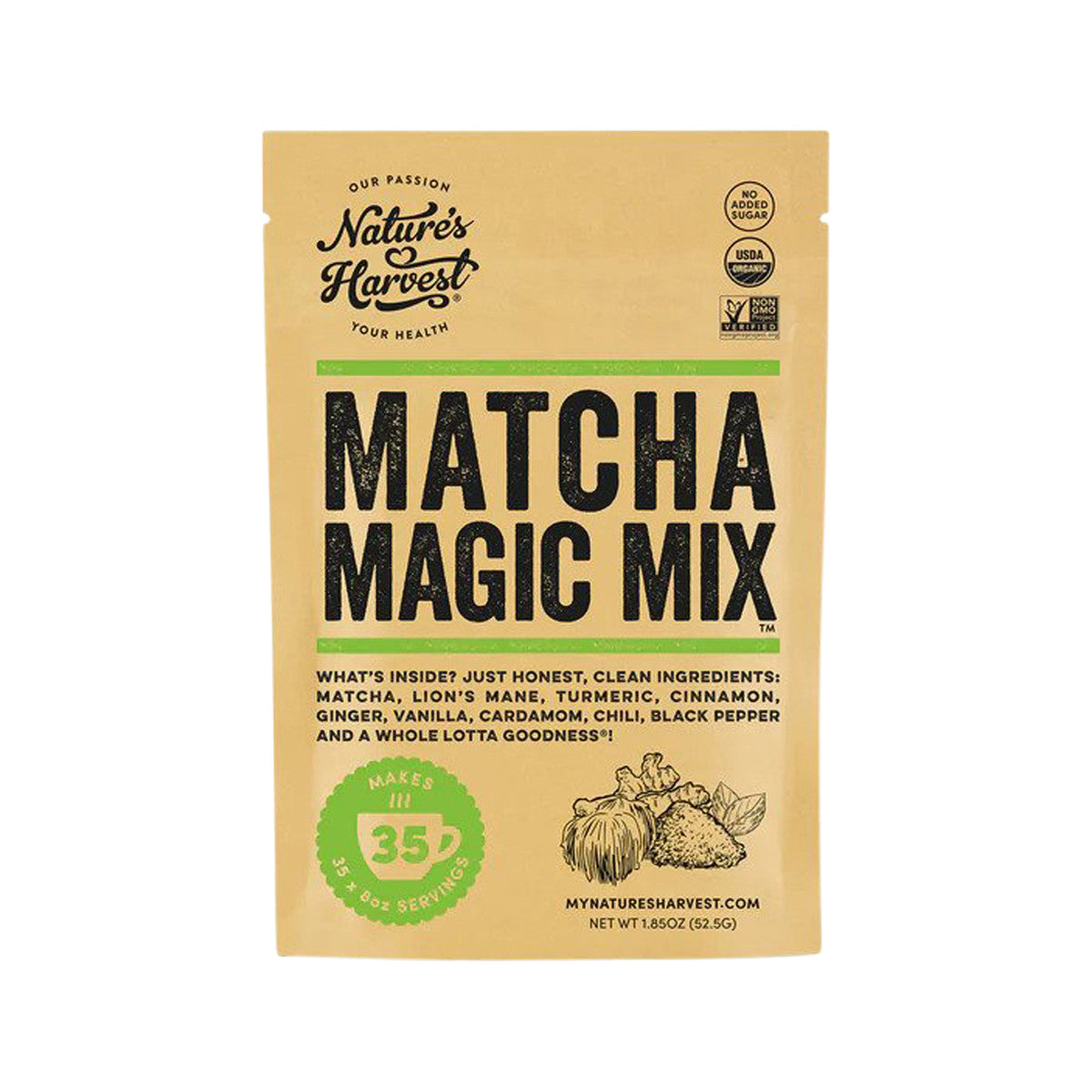 Nature's Harvest - Organic Matcha Magic Mix