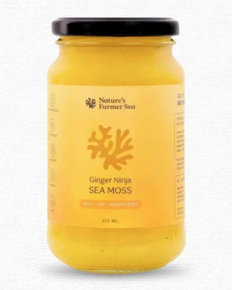 Natures Farmer Sea - Ginger Ninja (anti-Inflam) Sea Moss Gel 375ml