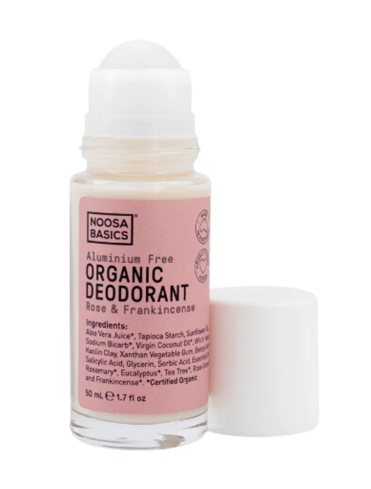 Noosa Basics - Deodorant Roll On Rose & Frankinscense