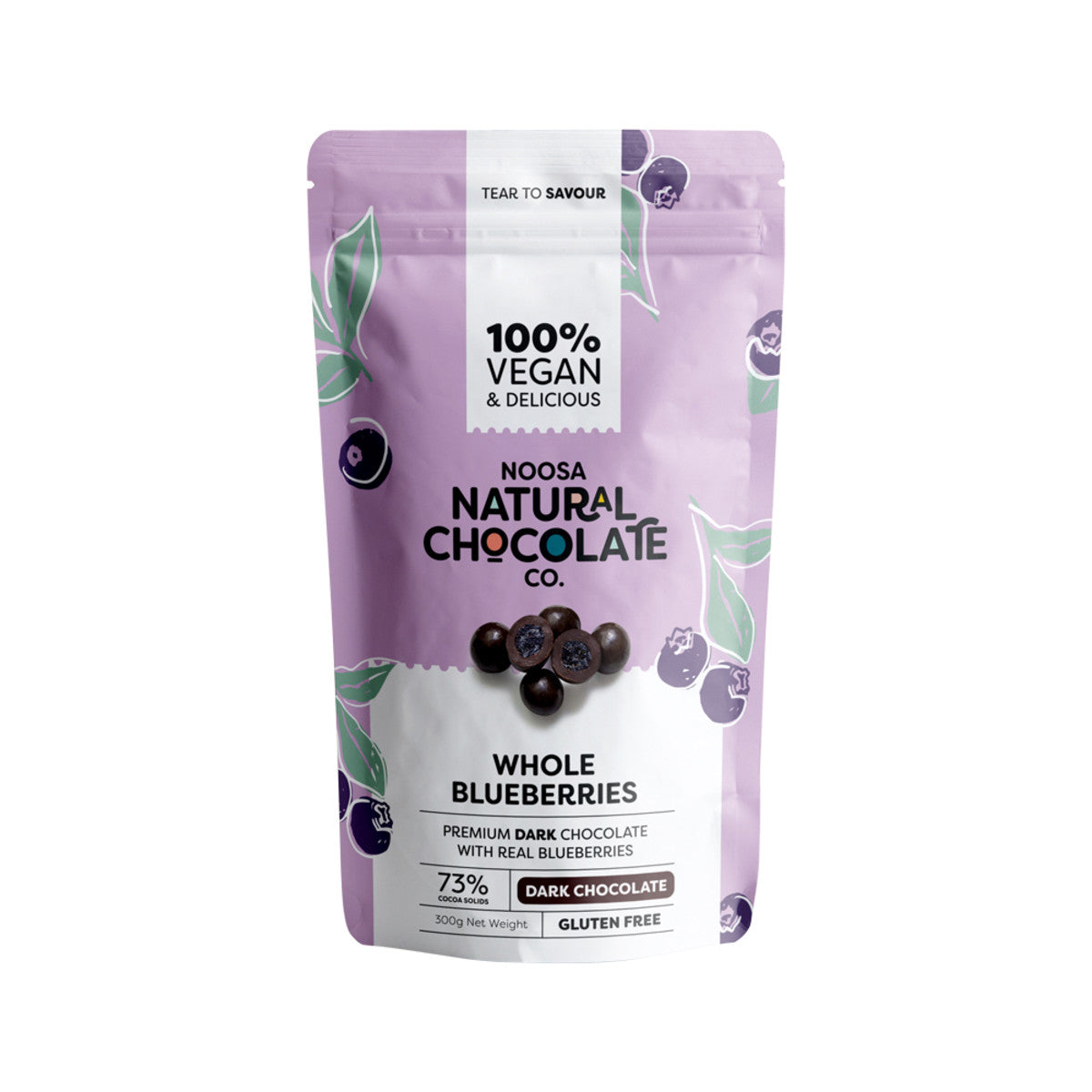 Noosa Natural Chocolate Co. - Dark Chocolate Whole Blueberries