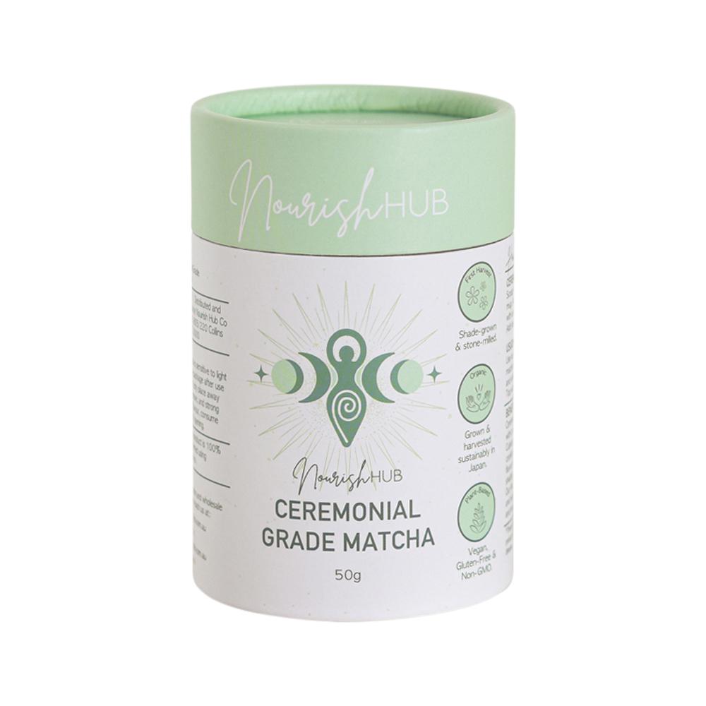 Nourish Hub - Ceremonial Grade Matcha 50g
