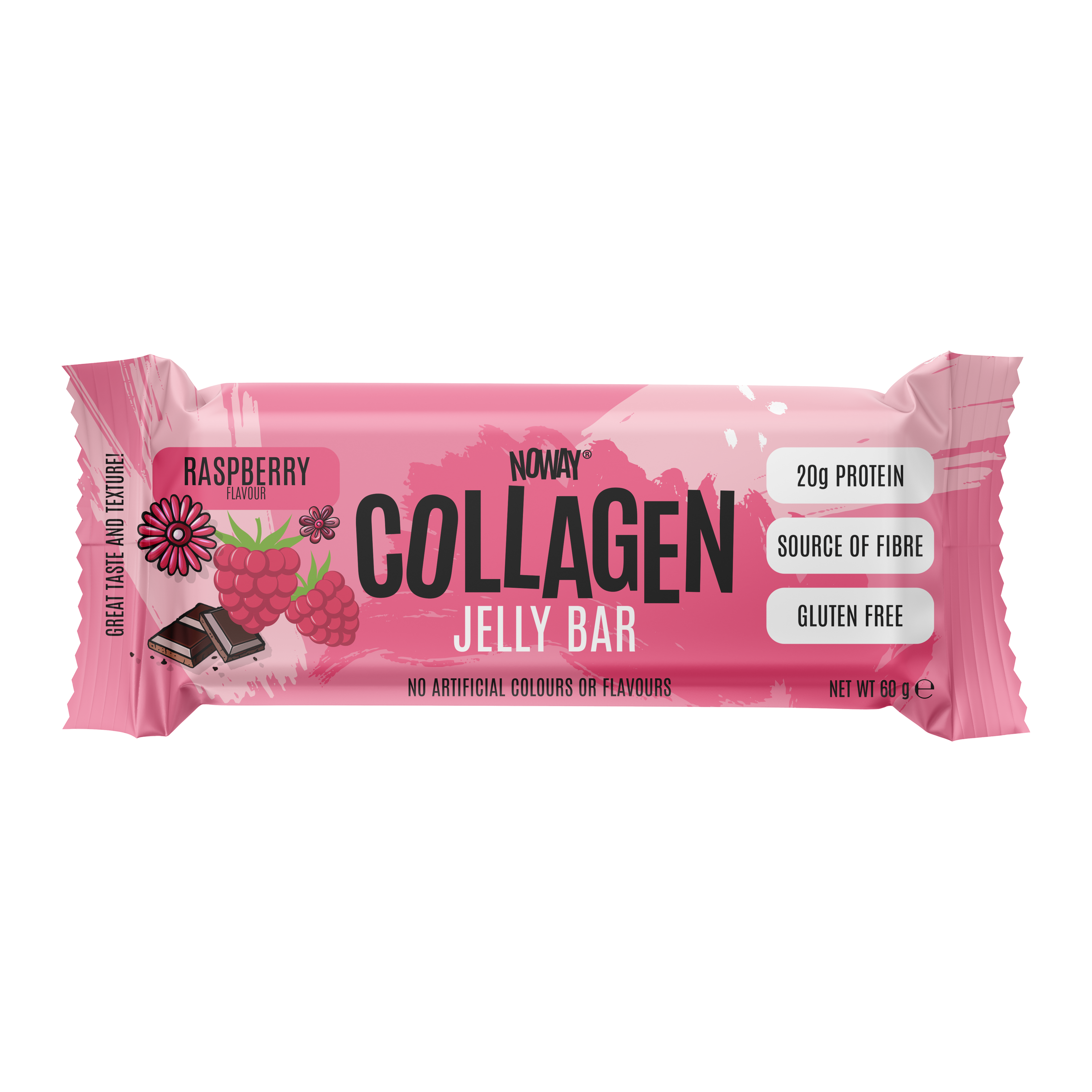 ATP Science - NOWAY Collagen Raspberry Jelly Bar 60g