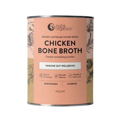 Nutra Organics - Bone Broth Chicken 125g