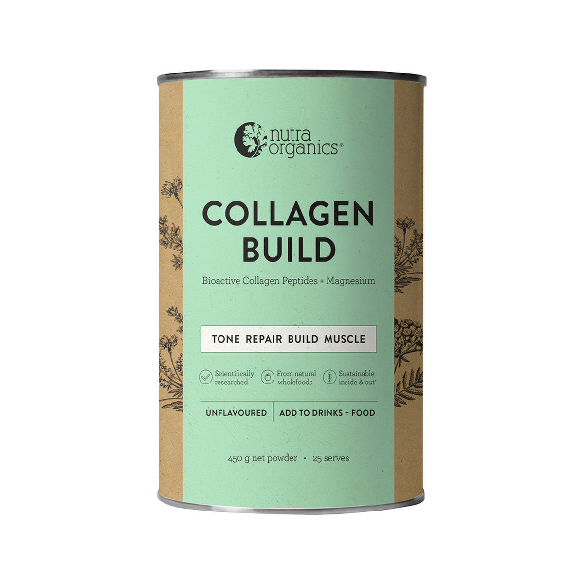 Nutra Organics - Collagen Build Unflavoured