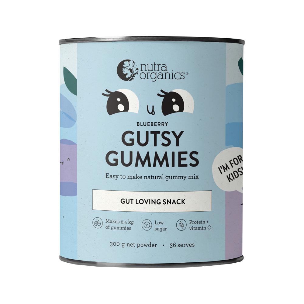 Nutra Organics - Gutsy Gummies Blueberry