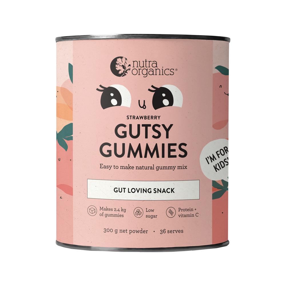 Nutra Organics - Gutsy Gummies Strawberry