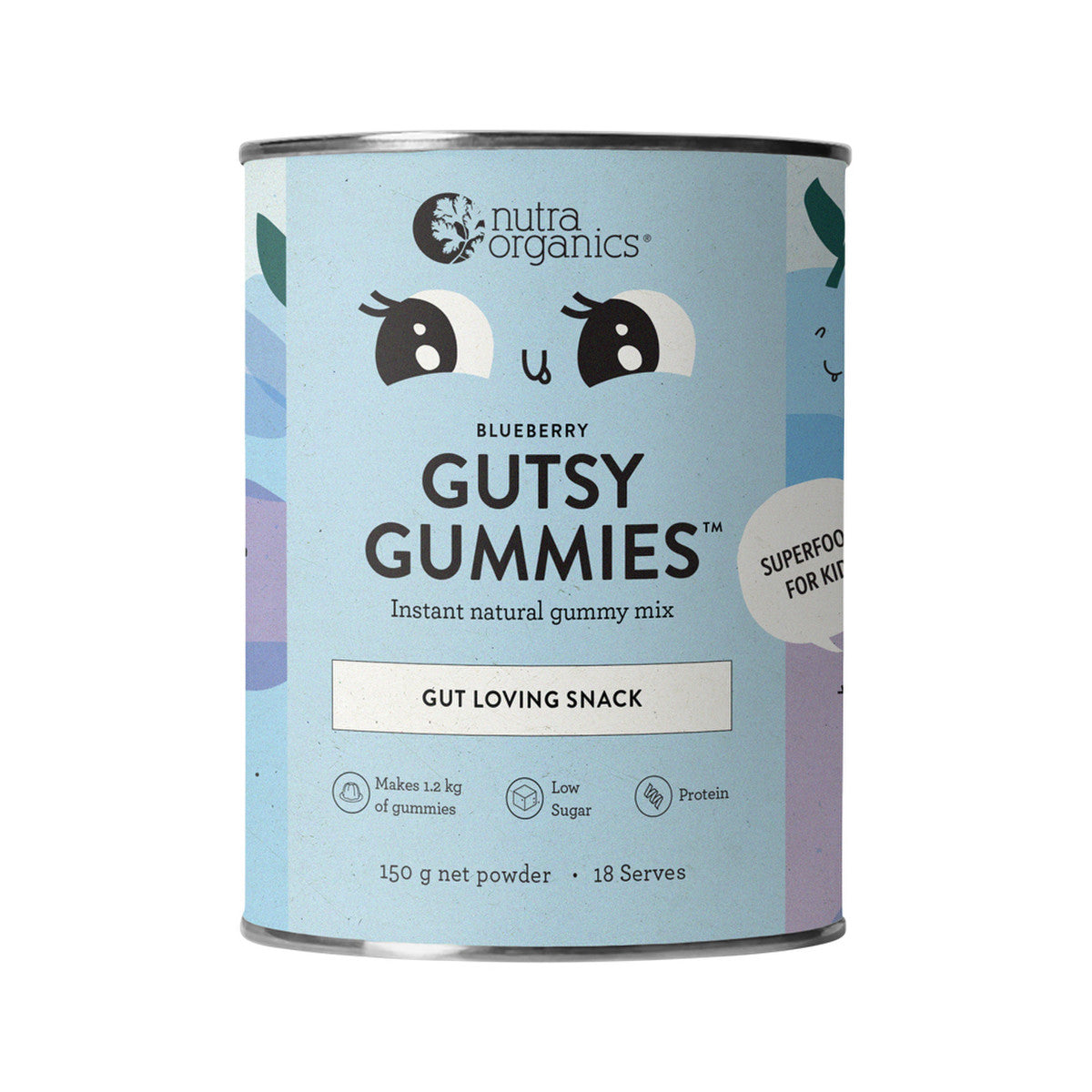 Nutra Organics - Gutsy Gummies Blueberry