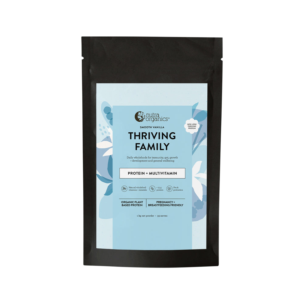Nutra Organics - Thriving Family Protein Smooth Vanilla