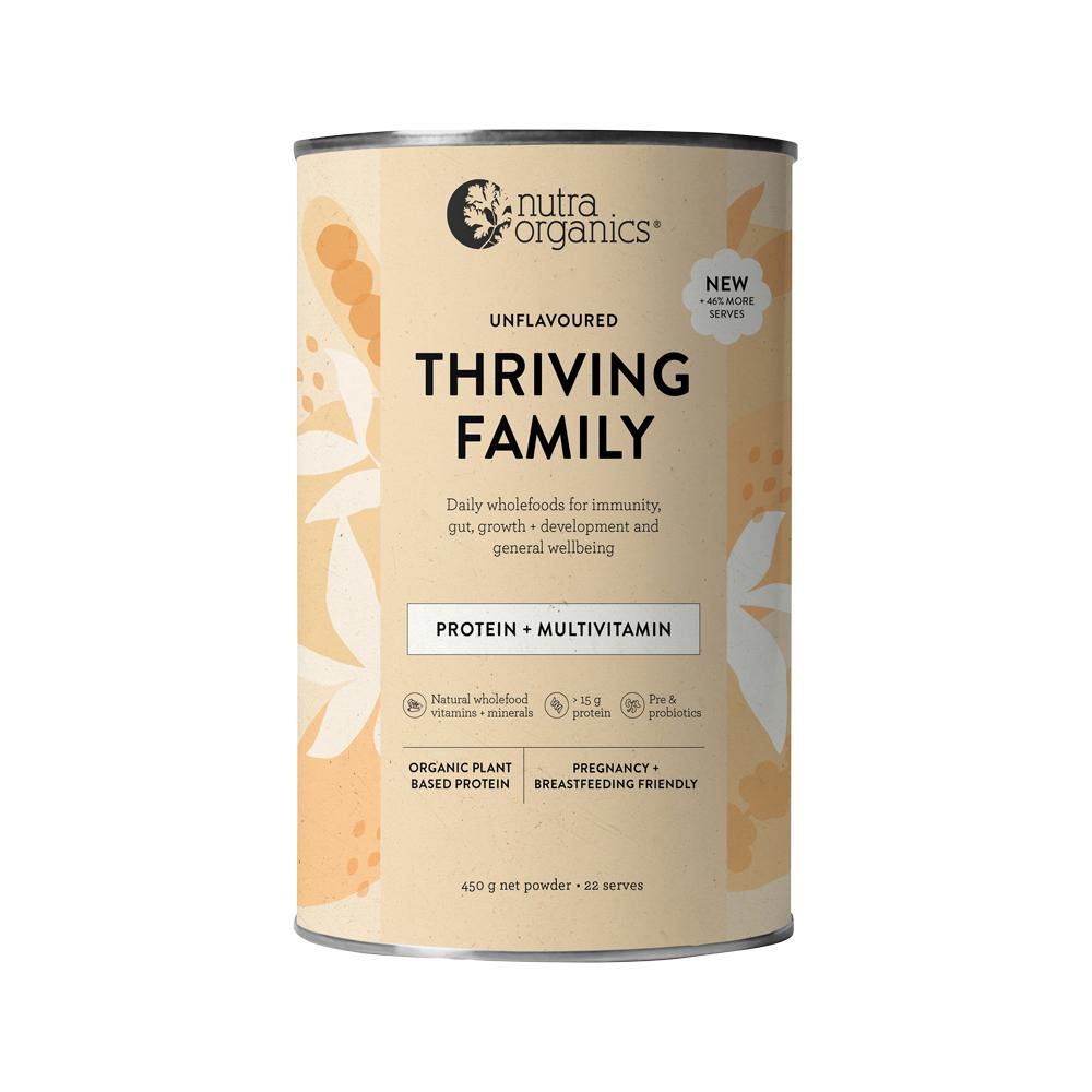 Nutra Organics - Thriving Family Protein Unflavoured